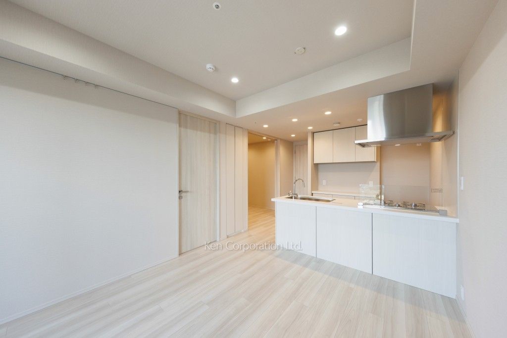 JIYUGAOKA MUSE SQUARE THE RESIDENCEの写真 居室（LDなど） ※11階の同じ間取タイプを撮影。仕様が異なることがあります。