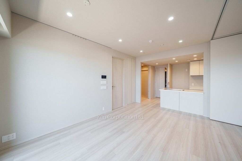 JIYUGAOKA MUSE SQUARE THE RESIDENCEの写真 居室（LDなど） ※11階の同じ間取タイプを撮影。仕様が異なることがあります。