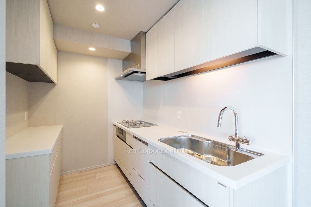 JIYUGAOKA MUSE SQUARE THE RESIDENCEの写真 キッチン ※11階の同じ間取タイプを撮影。仕様が異なることがあります。