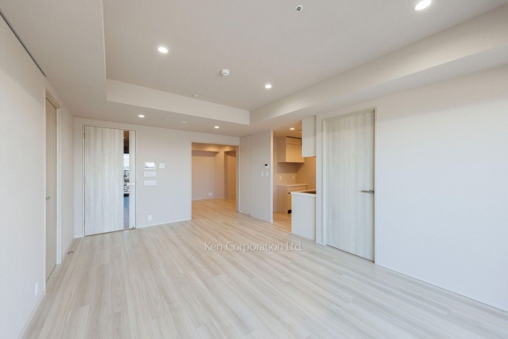 JIYUGAOKA MUSE SQUARE THE RESIDENCEの写真 居室（LDなど） ※11階の同じ間取タイプを撮影。仕様が異なることがあります。