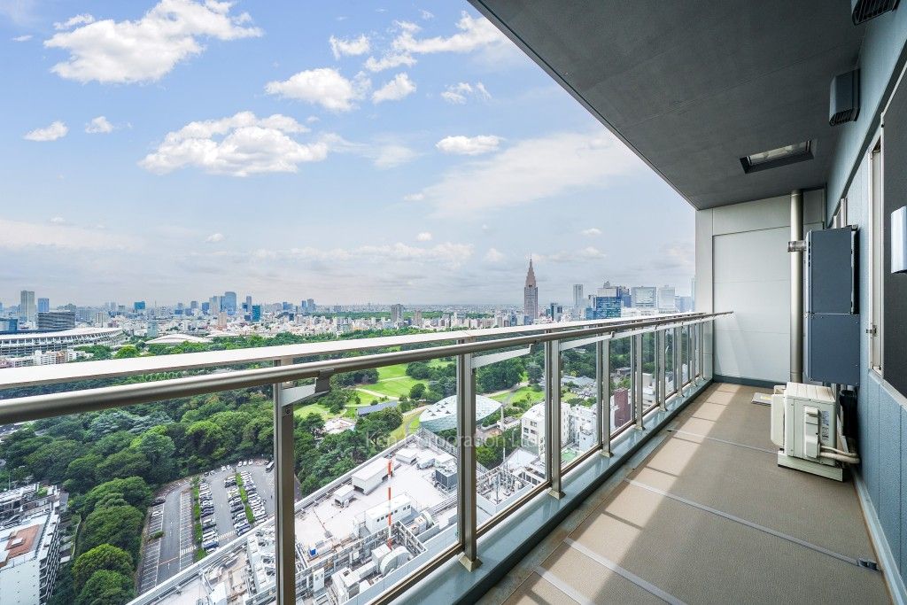 クラッシィタワー新宿御苑の写真 バルコニー