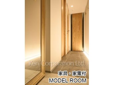 パークコート恵比寿の写真 玄関　※家具家電付　MODEL ROOM