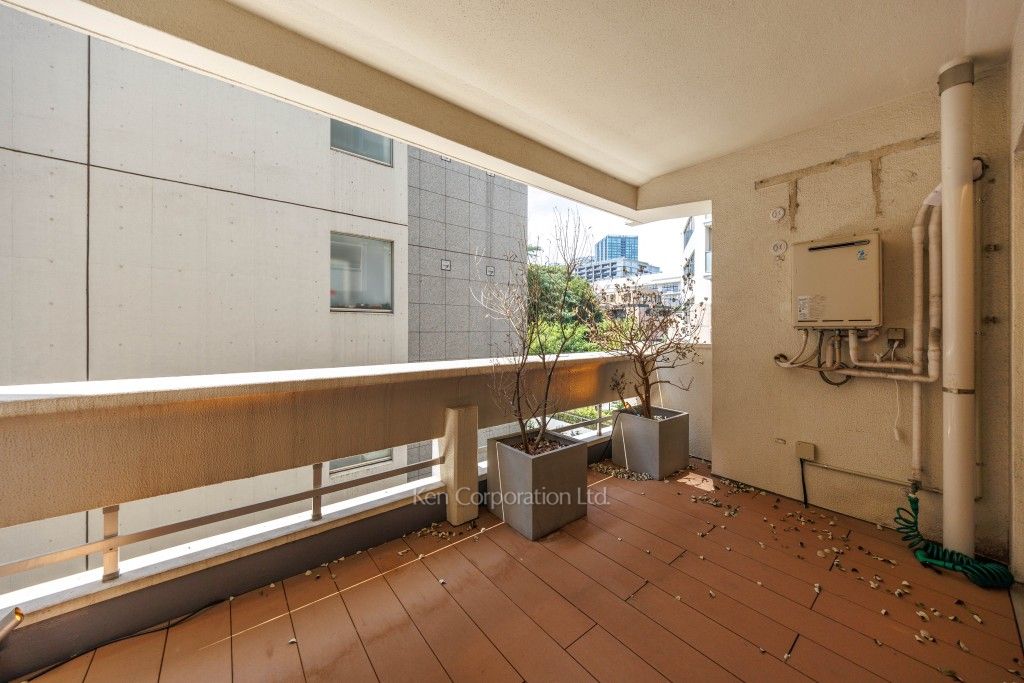 三田マンションの写真 バルコニー