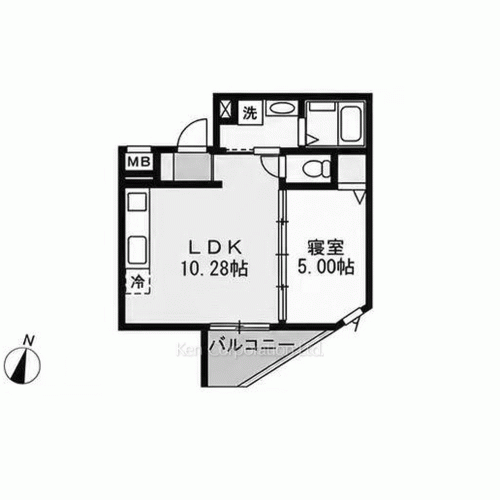 ANQI神宮前の写真 間取り