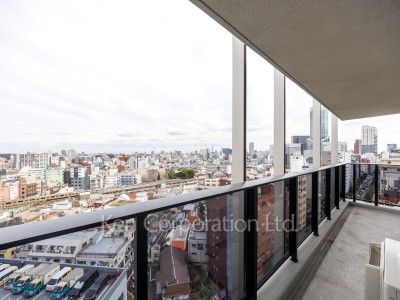 ルフォンプログレ北新宿の写真 バルコニー