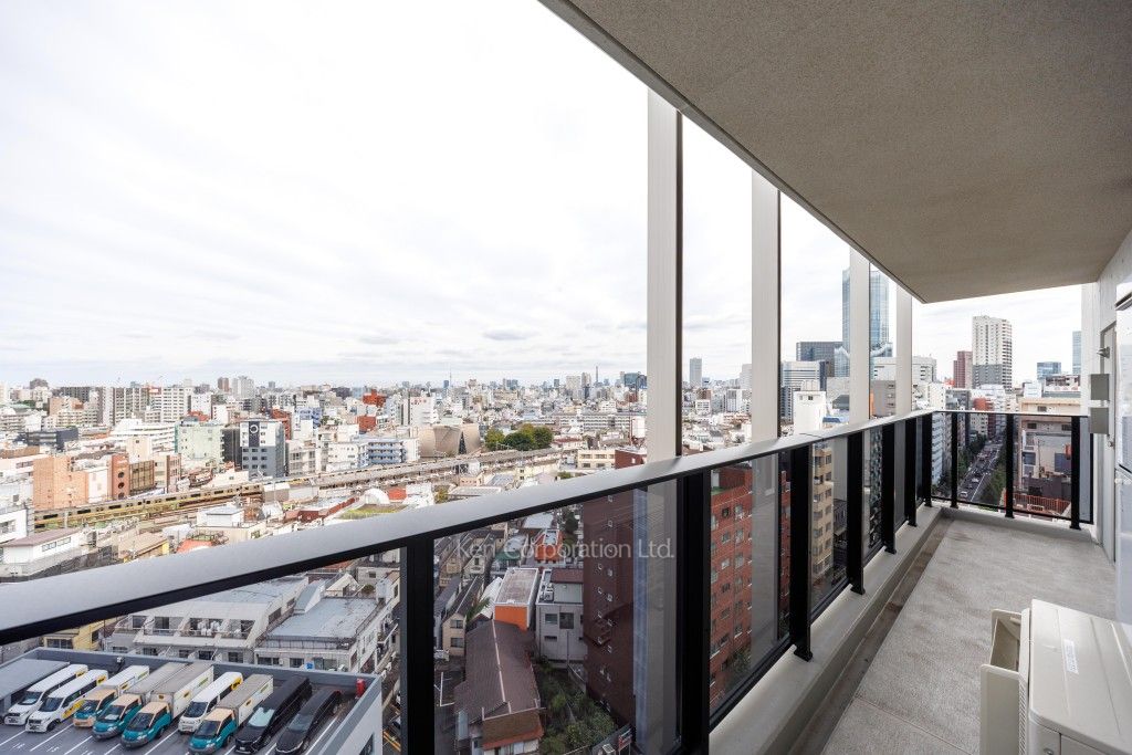 ルフォンプログレ北新宿の写真 バルコニー