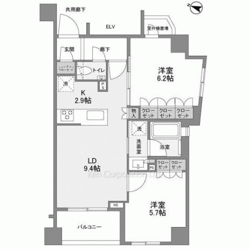 ACOLT碑文谷RESIDENCEの写真 間取り