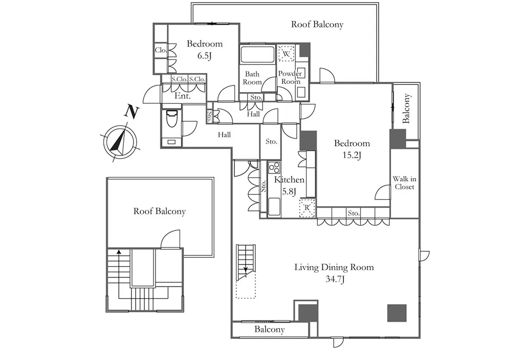 Iタイプ 間取図