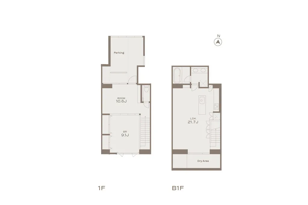 THE GRANDUO SAKURASHINMACHI 101 間取図
