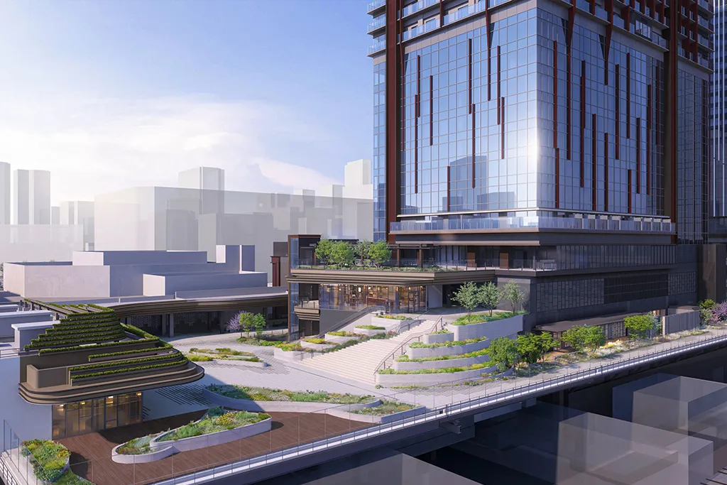 STATION PLAZA 完成予想CG