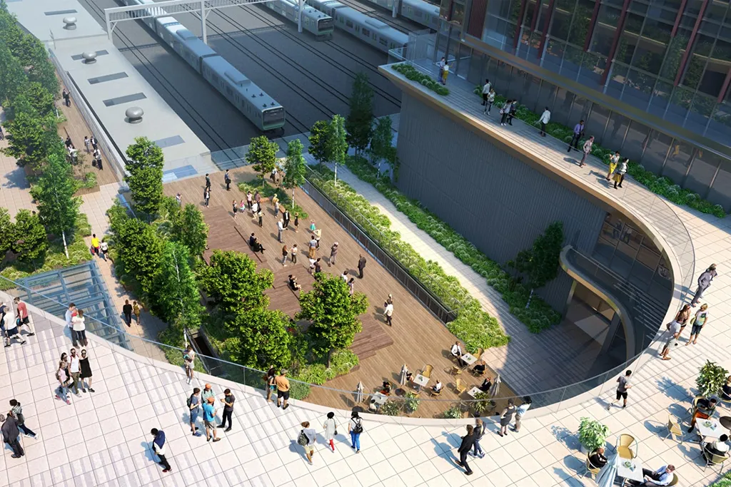 CROSS PLAZA 完成予想CG