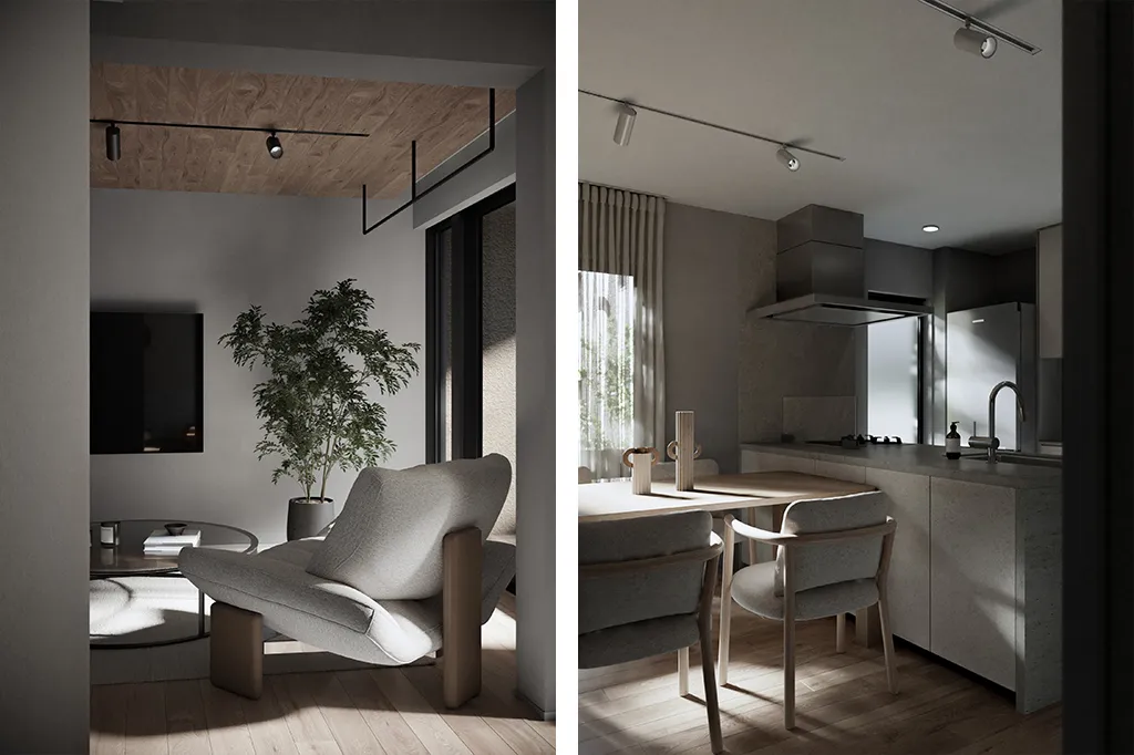 THE GRANDUO FUTAKOTAMAGAWA 202 インテリアイメージ